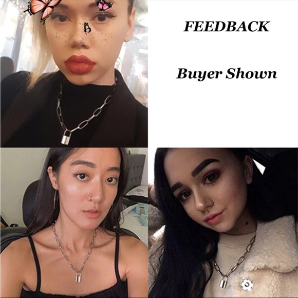 beautiful lock pad necklace - Picture 2 of 3